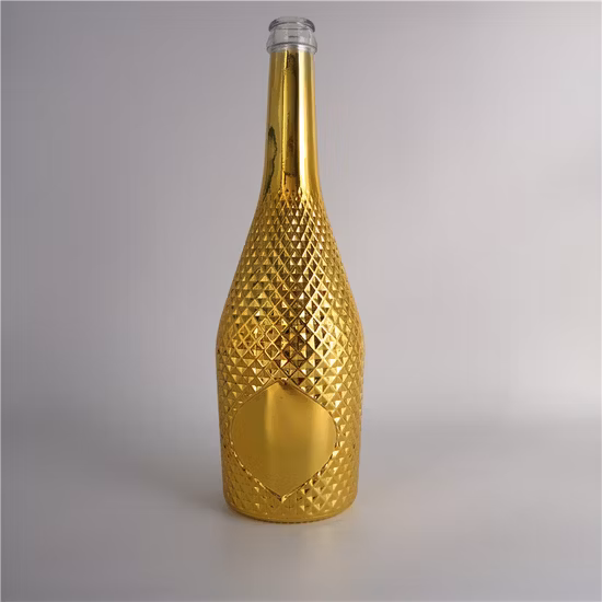 Vacío 70cl/75cl/1L Ron/Whisky/Whisky/Tequlia/Genevieve Botella Botella de vidrio para licor/vino/espíritu